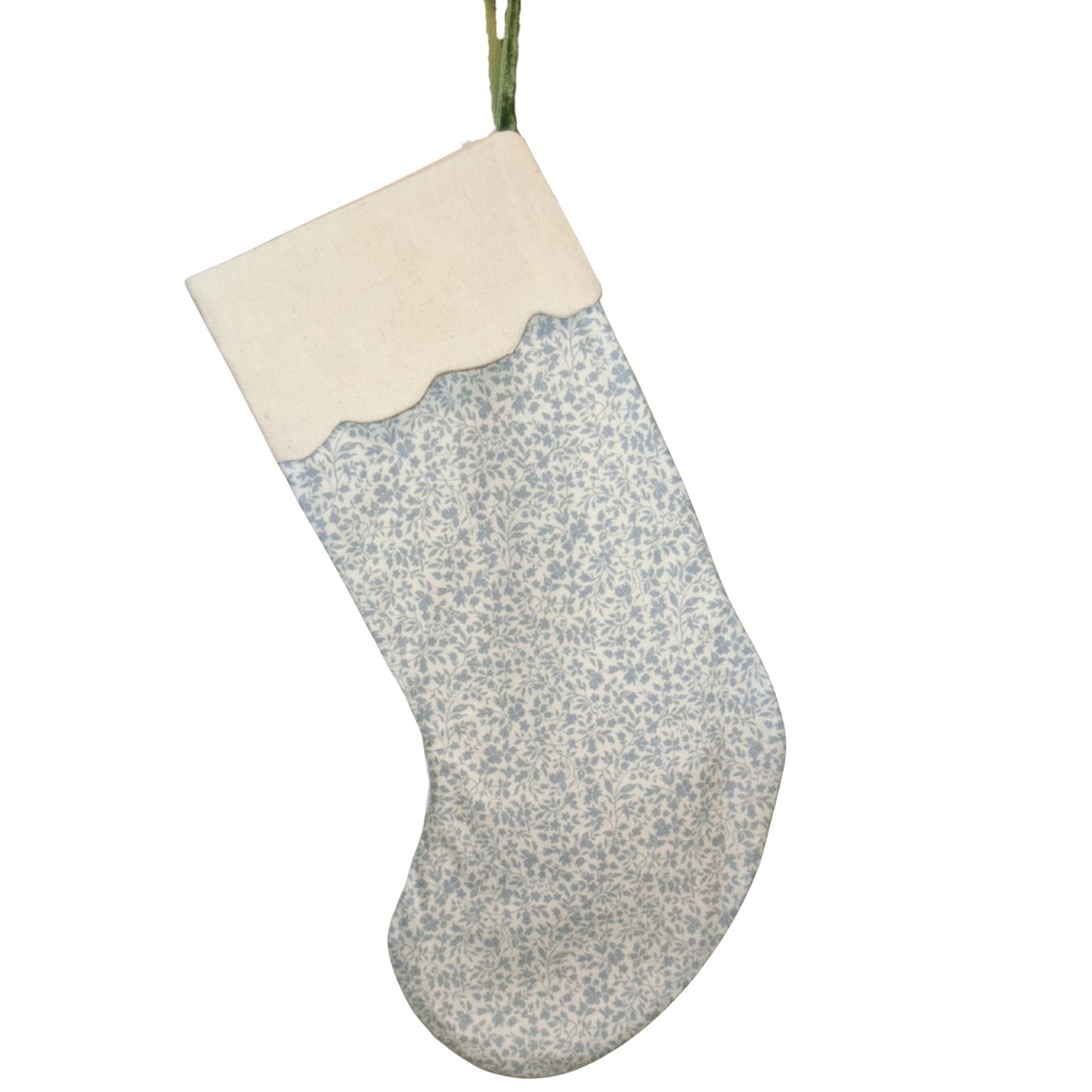 The Scalloped Keepsake Stocking